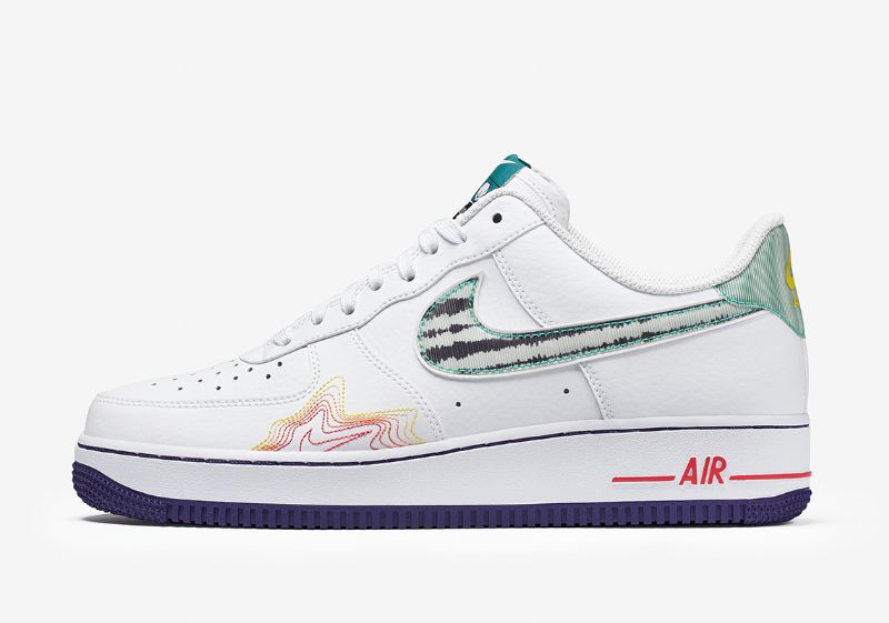 Nike Air Force 107 Férfi / Női Alkalmi Fehér / Piros