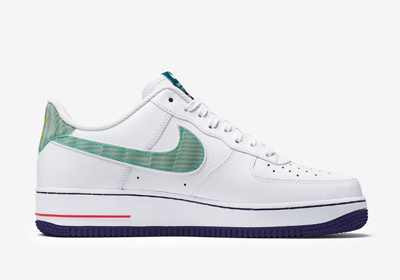 Nike Air Force 107 Férfi / Női Alkalmi Fehér / Piros
