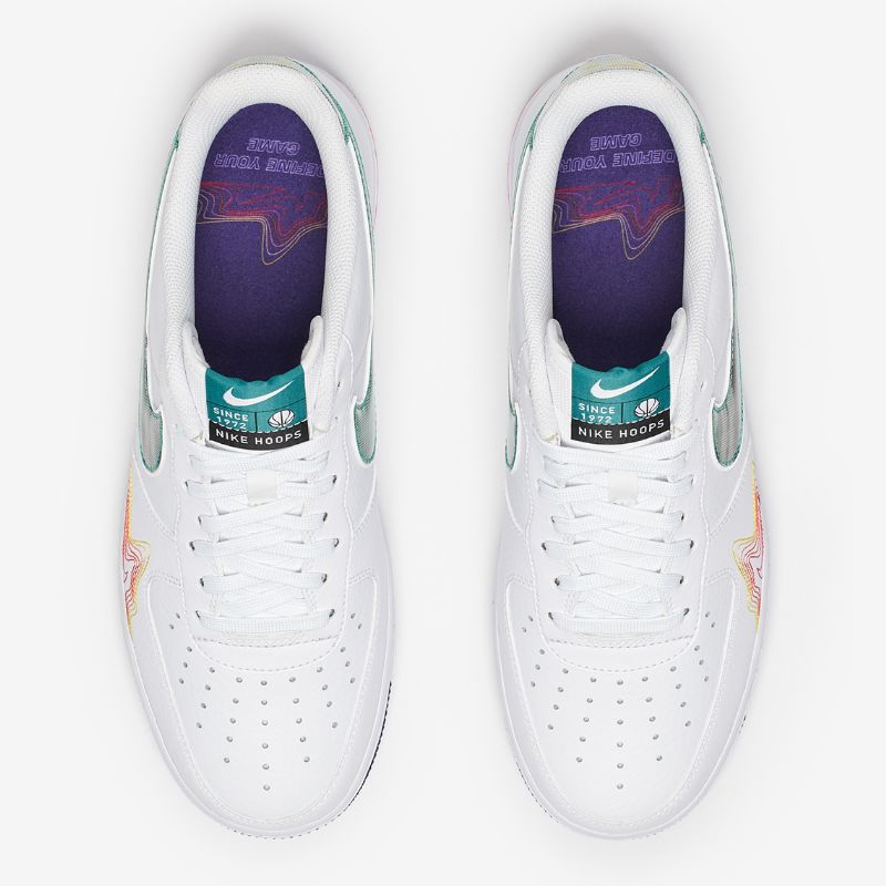 Nike Air Force 107 Férfi / Női Alkalmi Fehér / Piros