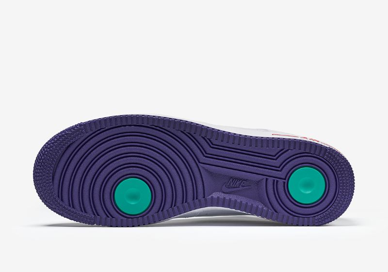 Nike Air Force 107 Férfi / Női Alkalmi Fehér / Piros