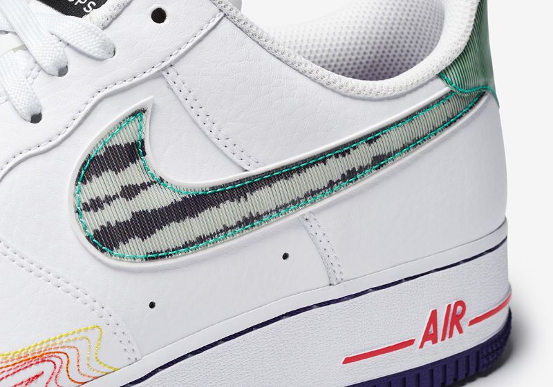 Nike Air Force 107 Férfi / Női Alkalmi Fehér / Piros