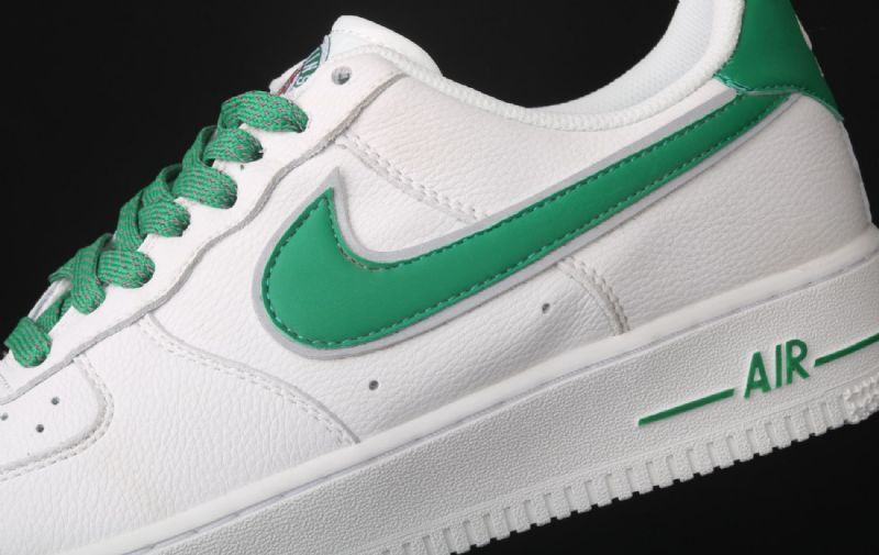 Nike Air Force 107 Férfi/női Alkalmi Fehér Zöld