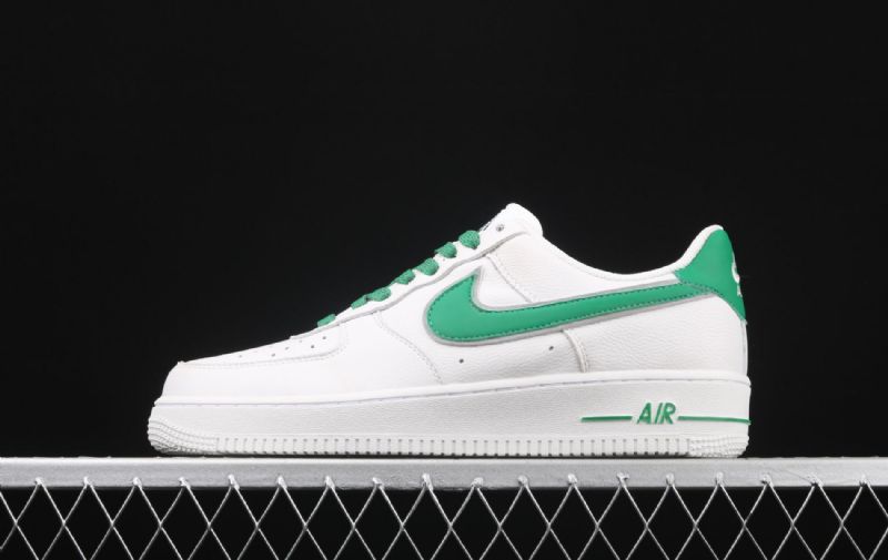 Nike Air Force 107 Férfi/női Alkalmi Fehér Zöld