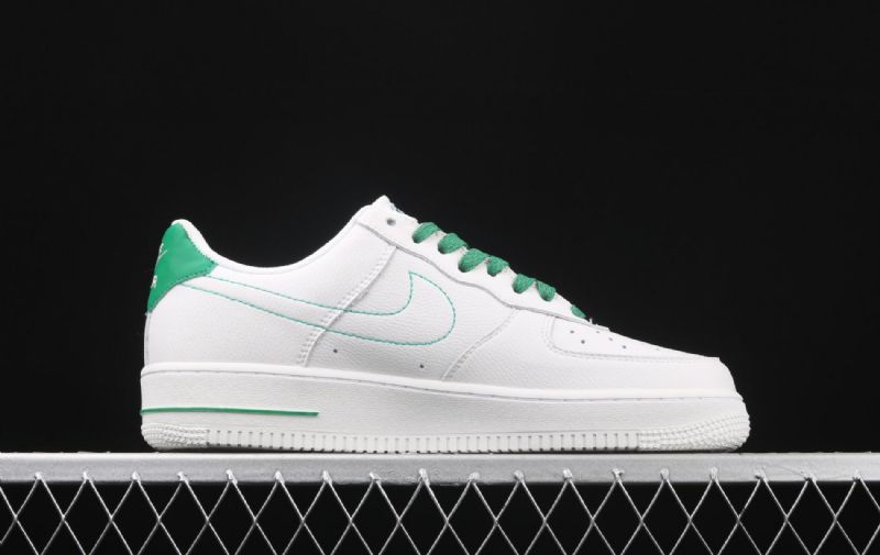 Nike Air Force 107 Férfi/női Alkalmi Fehér Zöld