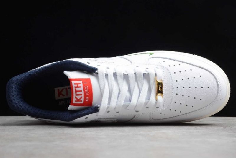 Nike Air Force 107 Low Férfi / Női Alkalmi Fehér / Kék / Egyetemi Piros