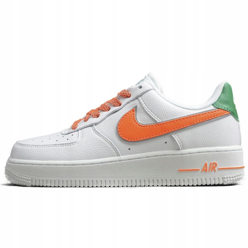 Nike Air Force 107 Női Alkalmi Fehér Narancssárga Zöld