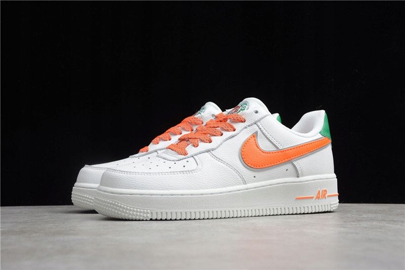 Nike Air Force 107 Női Alkalmi Fehér Narancssárga Zöld
