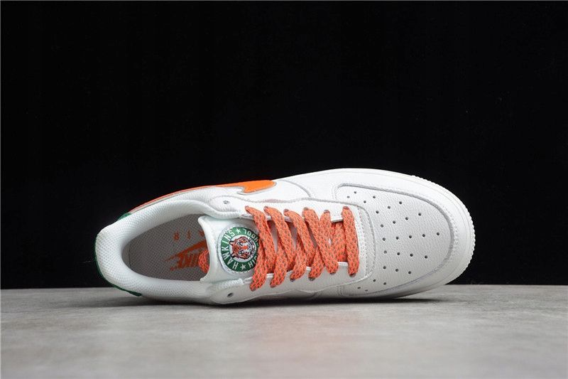 Nike Air Force 107 Női Alkalmi Fehér Narancssárga Zöld