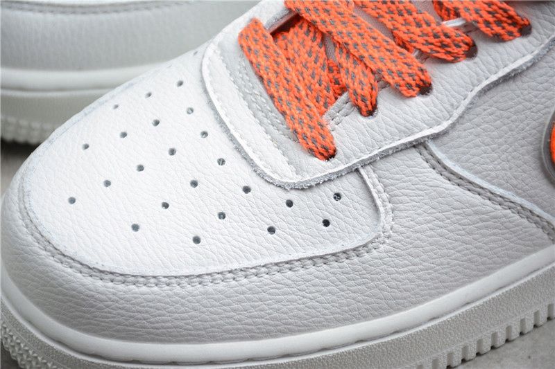 Nike Air Force 107 Női Alkalmi Fehér Narancssárga Zöld
