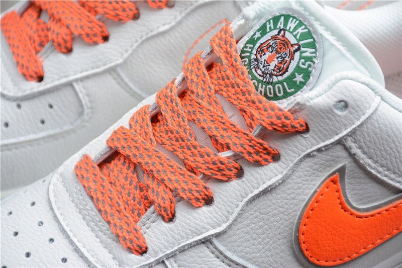 Nike Air Force 107 Női Alkalmi Fehér Narancssárga Zöld