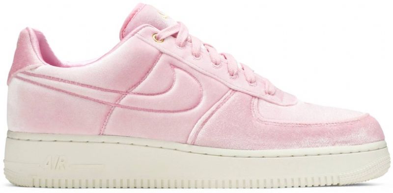Nike Air Force 107 Premium Af1 Női Alkalmi Rózsaszín Velúr