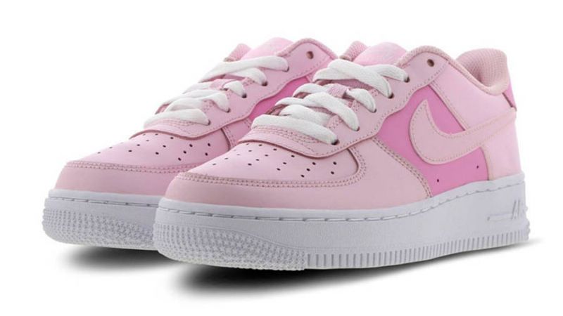 Nike Air Force 1rózsaszín Hab Női Alkalmi Fehér / Rózsaszín Emelkedő / Hab