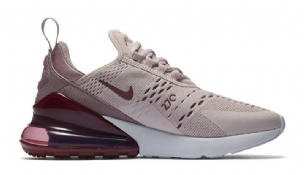 Nike Air Max 270 Barely Rose Női Futó Árpa Rózsa / Vintage Wine-elemental Rose-fehér
