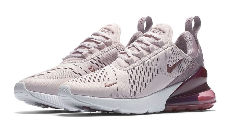 Nike Air Max 270 Barely Rose Női Futó Árpa Rózsa / Vintage Wine-elemental Rose-fehér