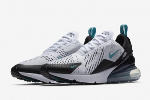 Nike Air Max 270 Dusty Cactus Férfi Futó Fehér/fekete/türkiz