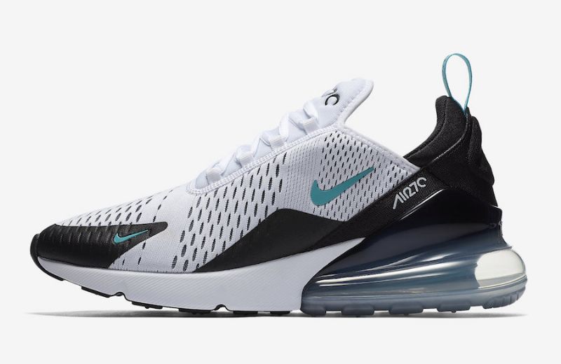 Nike Air Max 270 Dusty Cactus Férfi Futó Fehér/fekete/türkiz