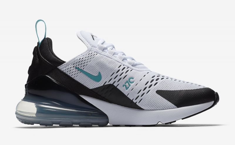 Nike Air Max 270 Dusty Cactus Férfi Futó Fehér/fekete/türkiz