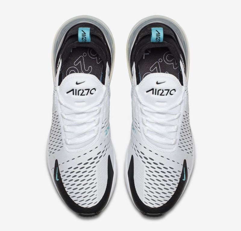 Nike Air Max 270 Dusty Cactus Férfi Futó Fehér/fekete/türkiz