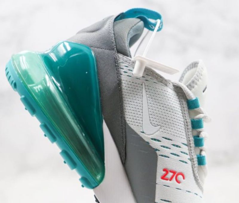 Nike Air Max 270 Fehér Lake Kék Férfi Futó Fehér/kék