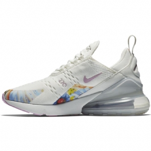 Nike Air Max 270 Fehér Virágos Női Running Summit Fehérlight Arctic Rózsaszín