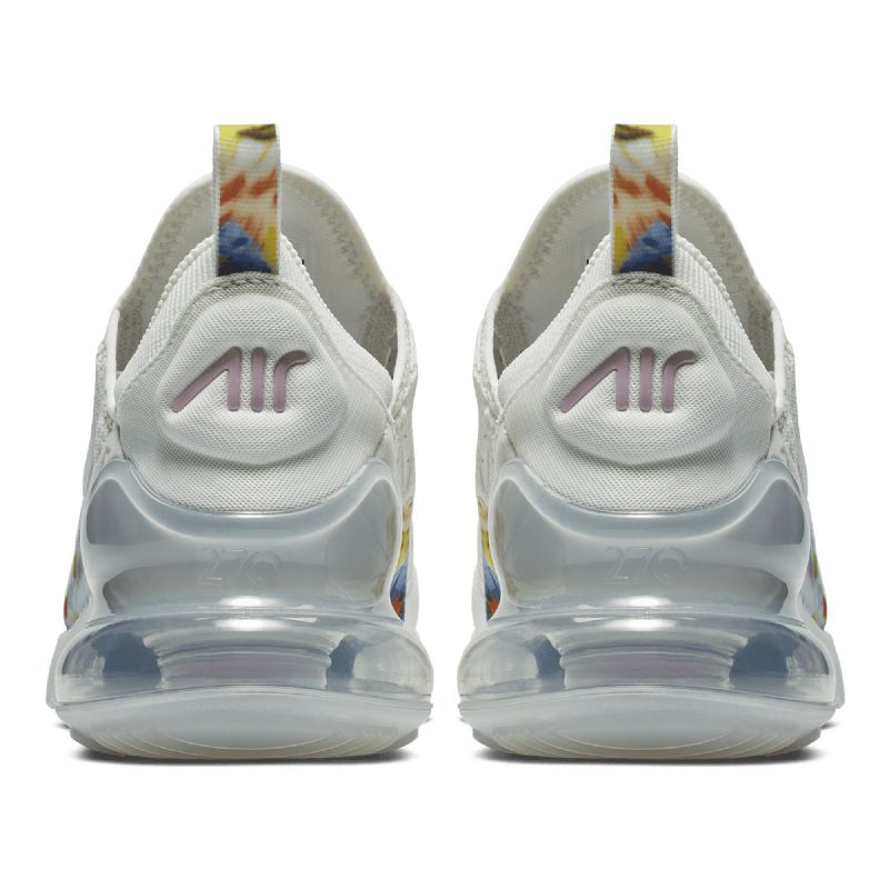 Nike Air Max 270 Fehér Virágos Női Running Summit Fehérlight Arctic Rózsaszín
