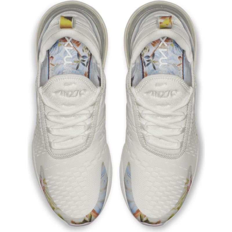 Nike Air Max 270 Fehér Virágos Női Running Summit Fehérlight Arctic Rózsaszín