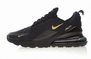 Nike Air Max 270 Fekete Arany Férfi Futó