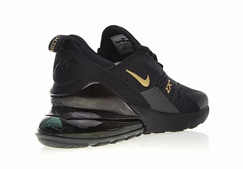 Nike Air Max 270 Fekete Arany Férfi Futó