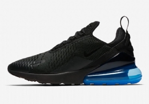 Nike Air Max 270 Fekete Fotó Kék Férfi Futó / Kék
