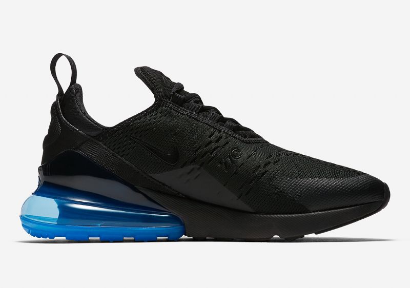 Nike Air Max 270 Fekete Fotó Kék Férfi Futó / Kék