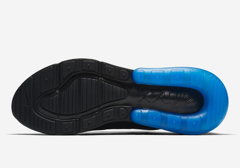 Nike Air Max 270 Fekete Fotó Kék Férfi Futó / Kék