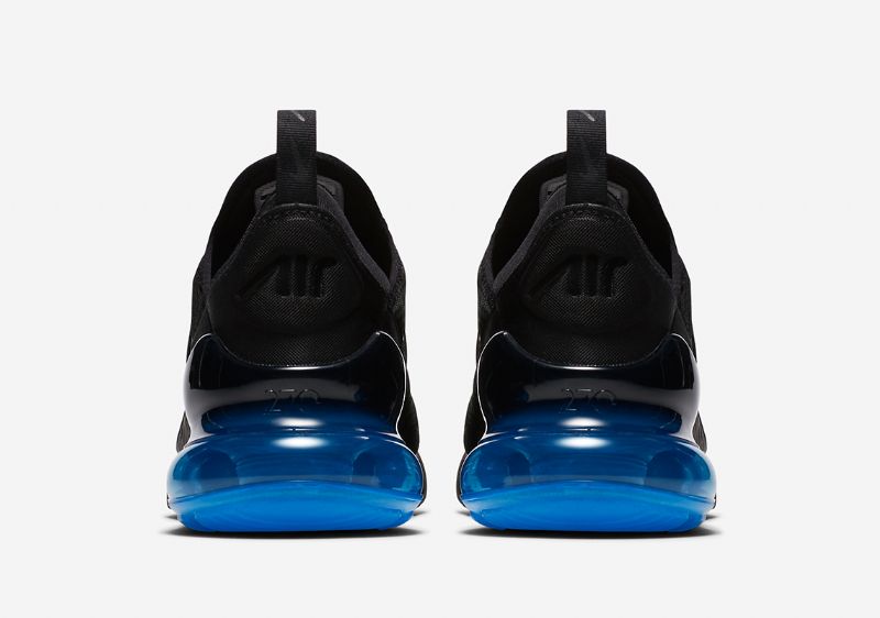 Nike Air Max 270 Fekete Fotó Kék Férfi Futó / Kék