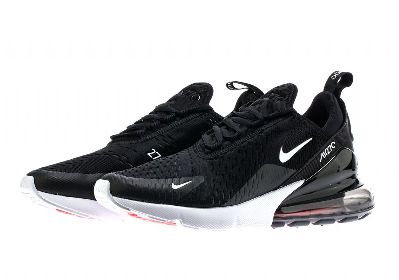 Nike Air Max 270 Férfi/női Futó Fekete-fehér