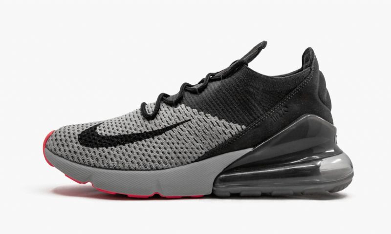 Nike Air Max 270 Flyknit Férfi Futó Atmoszféra Szürke / Fekete