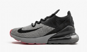 Nike Air Max 270 Flyknit Férfi Futó Atmoszféra Szürke / Fekete