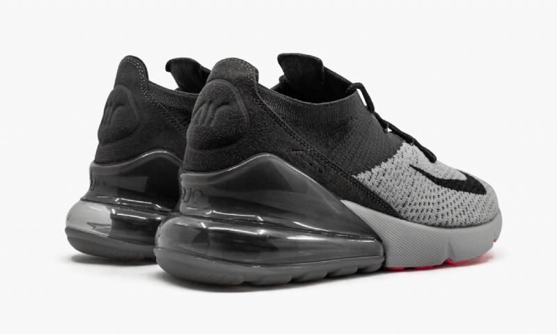 Nike Air Max 270 Flyknit Férfi Futó Atmoszféra Szürke / Fekete