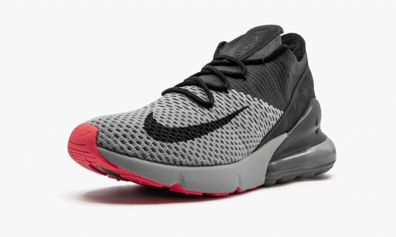 Nike Air Max 270 Flyknit Férfi Futó Atmoszféra Szürke / Fekete