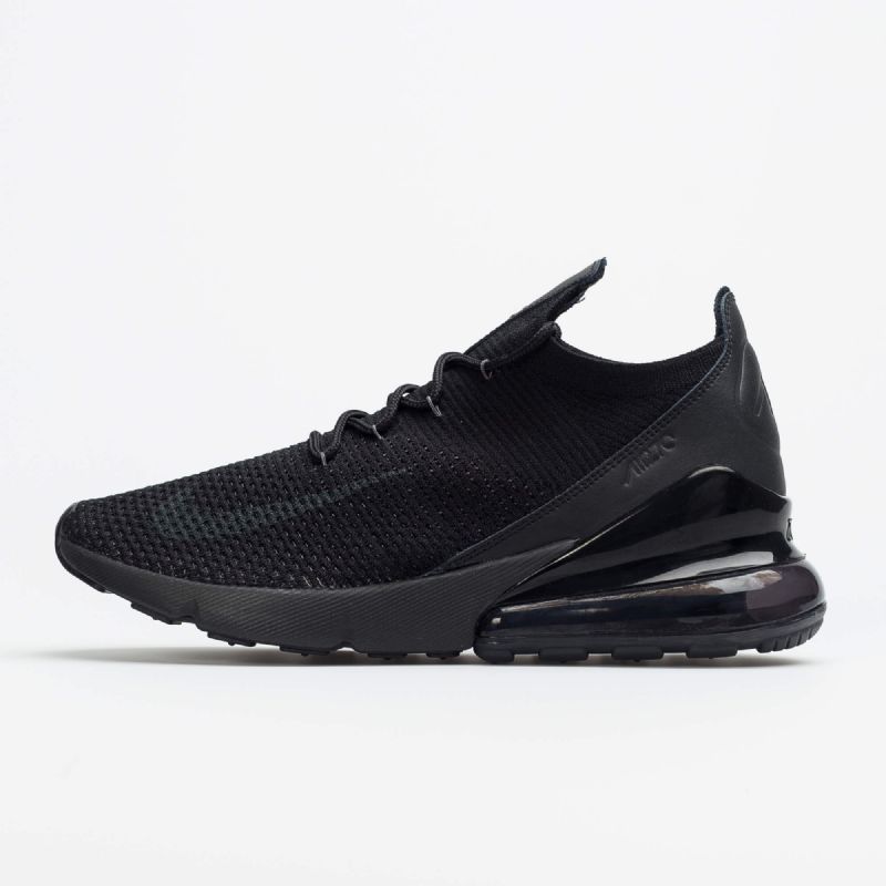 Nike Air Max 270 Flyknit Férfi Futó Fekete