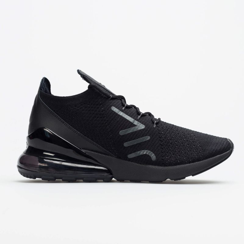 Nike Air Max 270 Flyknit Férfi Futó Fekete