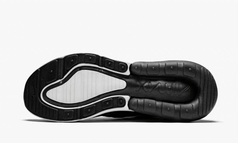 Nike Air Max 270 Flyknit Férfi Futó Fekete/fekete-fehér