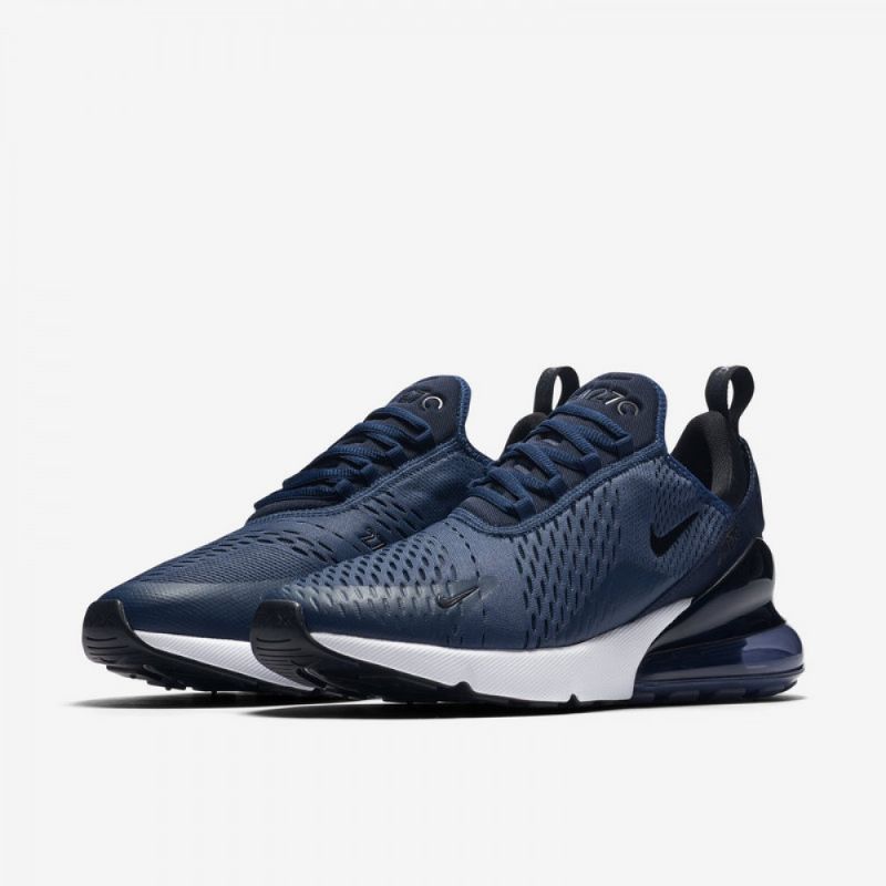 Nike Air Max 270 Flyknit Férfi Futó Kék/fehér