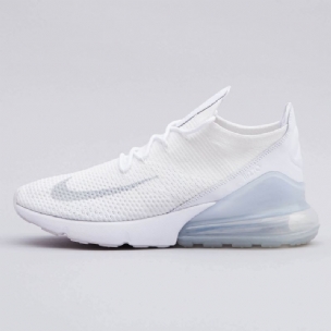 Nike Air Max 270 Flyknit Férfi/női Futó Fehér