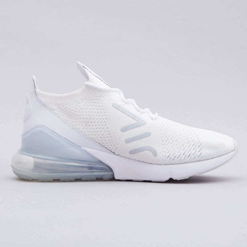 Nike Air Max 270 Flyknit Férfi/női Futó Fehér