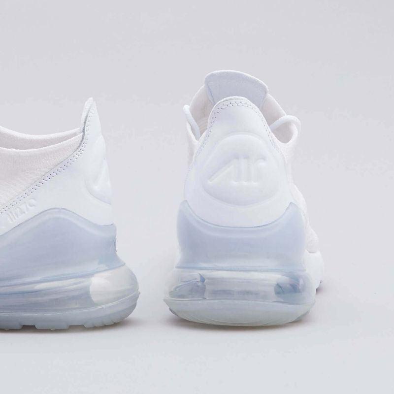 Nike Air Max 270 Flyknit Férfi/női Futó Fehér