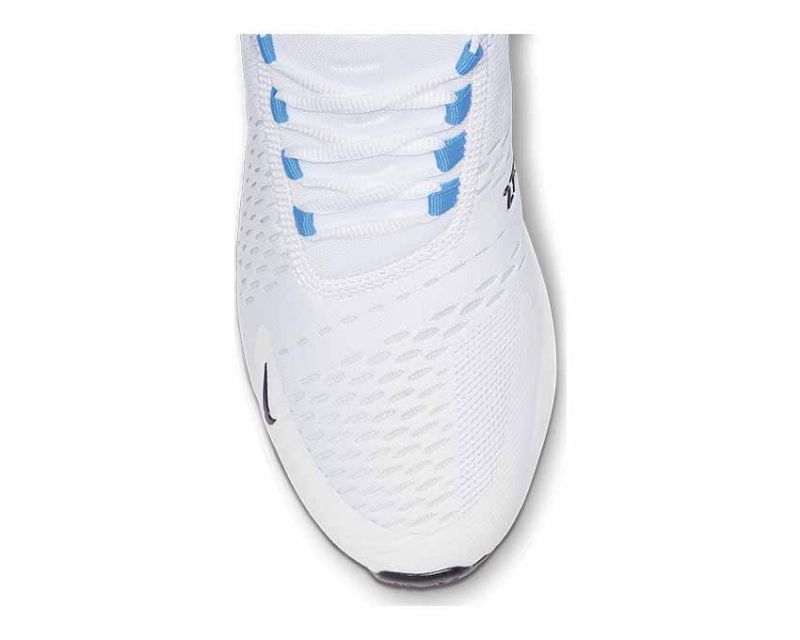 Nike Air Max 270 Fotó Kék Férfi Futó Fehér / Fekete-fotó Kék-tiszta Platina