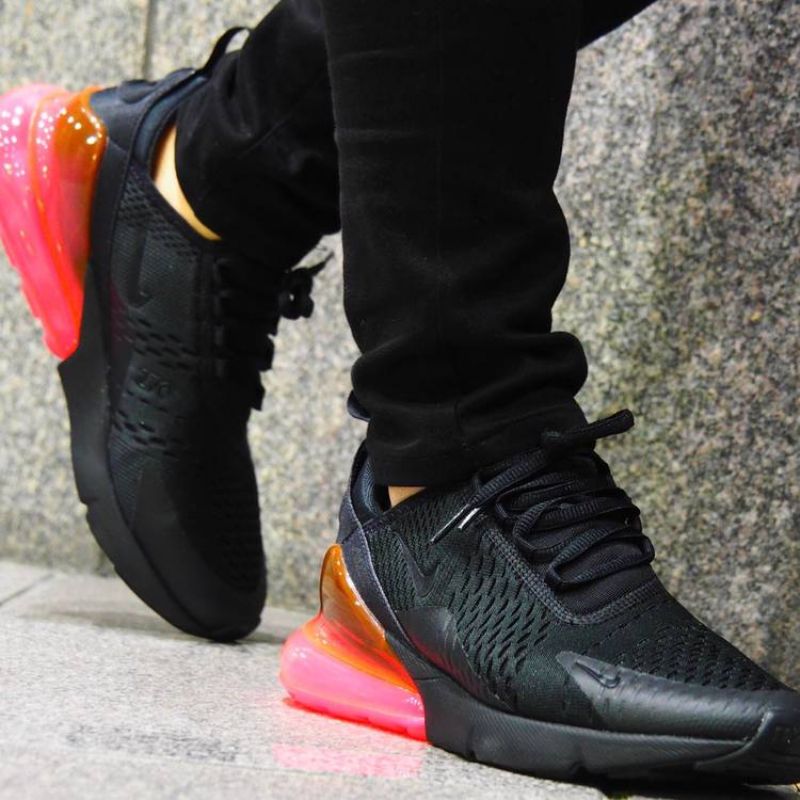 Nike Air Max 270 Hot Punch Férfi Futó Fekete / Fekete-hot