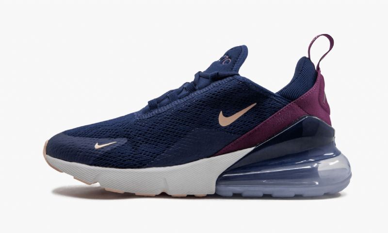 Nike Air Max 270 Kék Void Női Futó Kék Üres / Bíbor Árnyalat