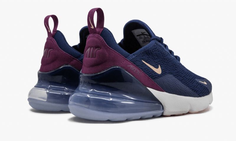 Nike Air Max 270 Kék Void Női Futó Kék Üres / Bíbor Árnyalat