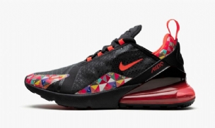 Nike Air Max 270 Marathon Férfi Futó Fekete / Egyetemi Piros