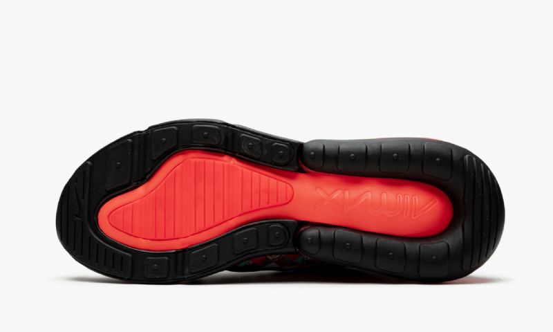 Nike Air Max 270 Marathon Férfi Futó Fekete / Egyetemi Piros